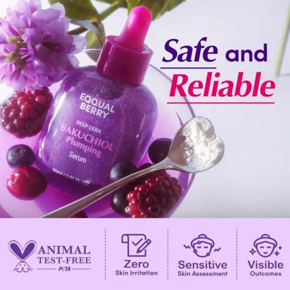 Bakuchiol Plumping Serum And Vitamin C Brightening Serum